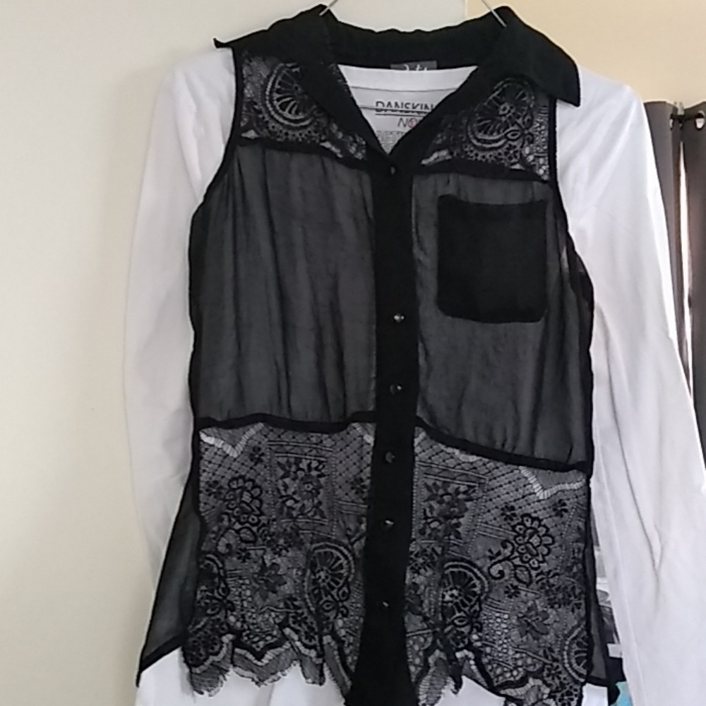 Dots Small Cute Sheer Cover up (only)